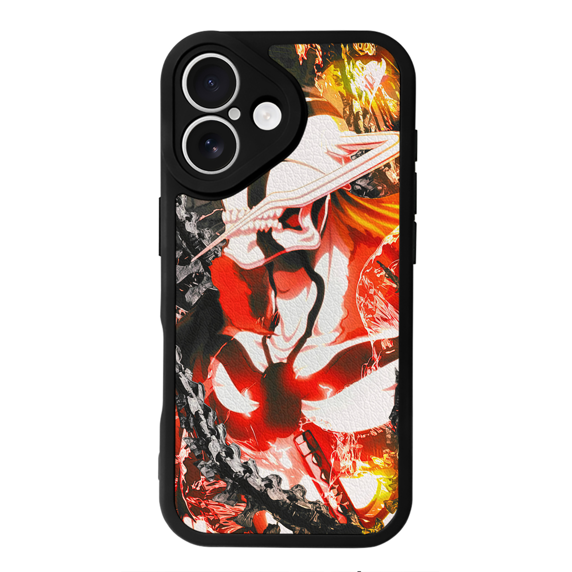 （画像用） ブリーチ BLEACH 【iPhone 16シリーズ対応】シリコンスマホケース（レザー調） 材質：シリコン